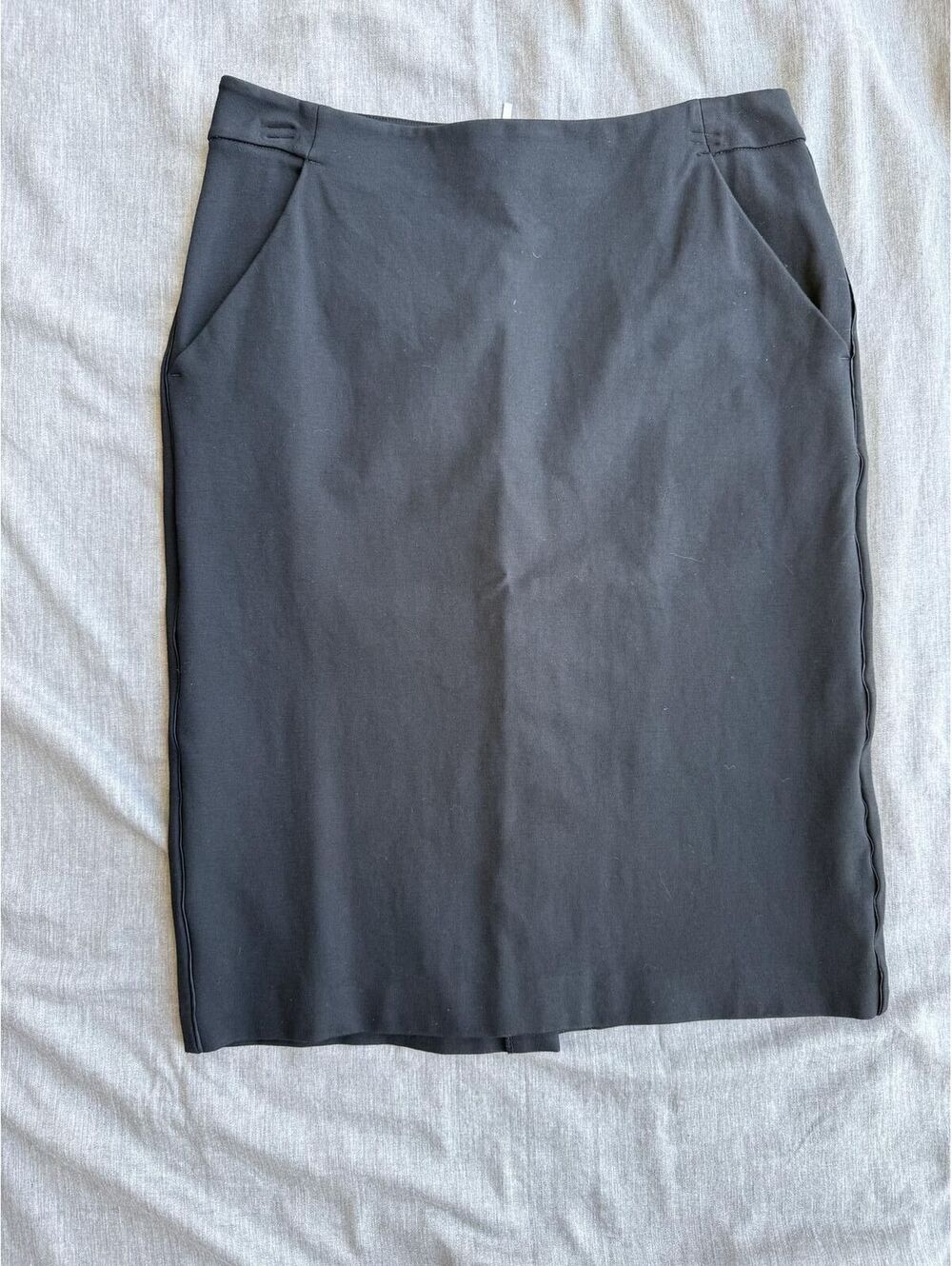 A New Day Zipper Pencil Knee Fall Winter Target Women's Black Skirt Size 10